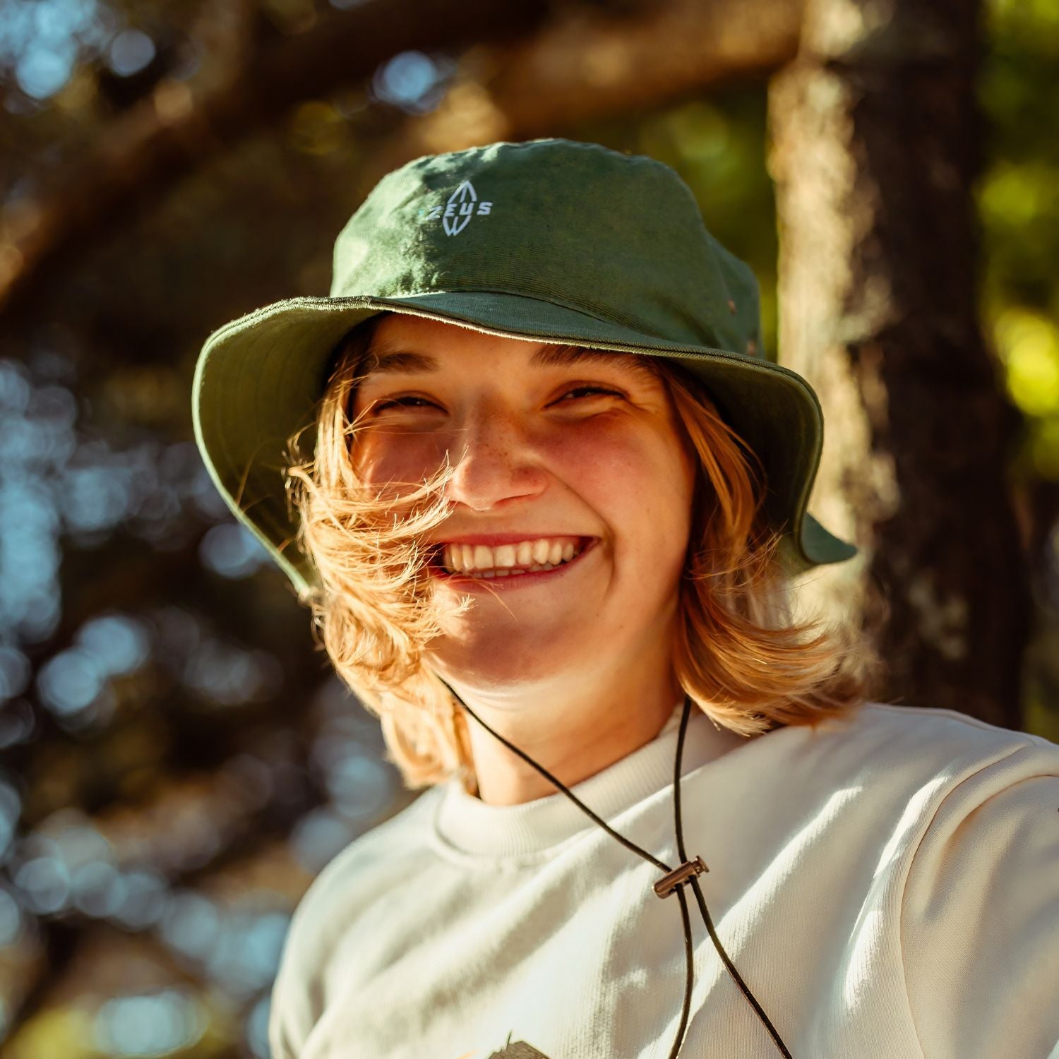 Organic Bucket Hat Dark Green