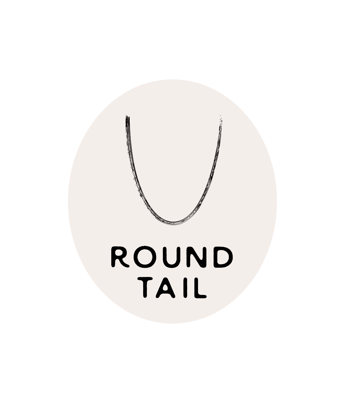 un icon de shape de surf round tail 