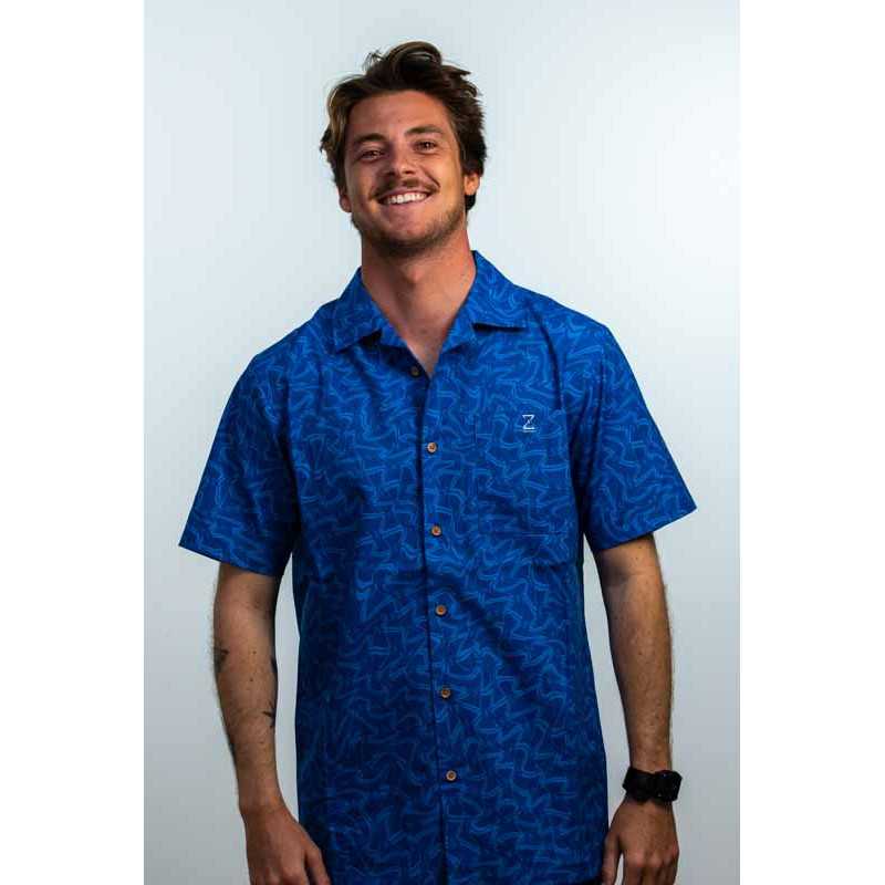 Shirt Blue Tempoproduct_type#surf_#surfshop#_zeus-surfboards_